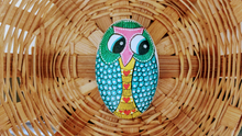Mumma Owl and baby Owlet stone set.. - Shunya Creations