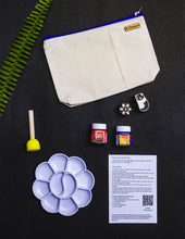 Canvas bag Block printing DIY kit.