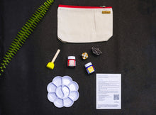 Canvas bag Block printing DIY kit.